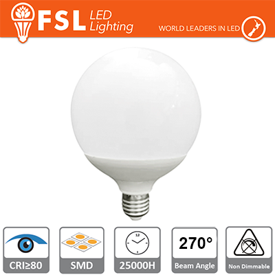 Lampada a Globo - FLG12024W30K27